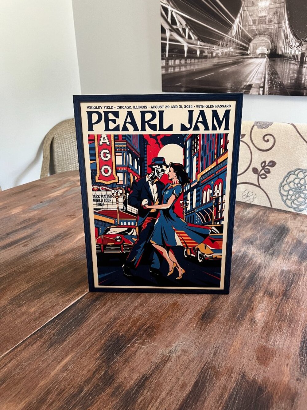 Pearl Jam Chicago Wrigley Field 2024 12x16 Print – Concert Tour Wall Art PVC